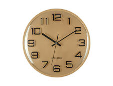 Wanduhr in Gold 3D NUMBERS, Ø