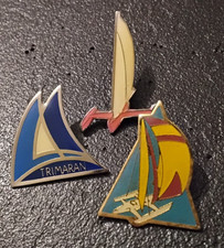 Pin’s 3er Set Segelboote