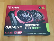 MSI GeForce GTX 1080 Ti GAMING X 11G | DP x 2 / HDMI x 2 / DVI x 1 | inkl. OVP