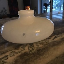 Flache Vase, Art Schaumglas