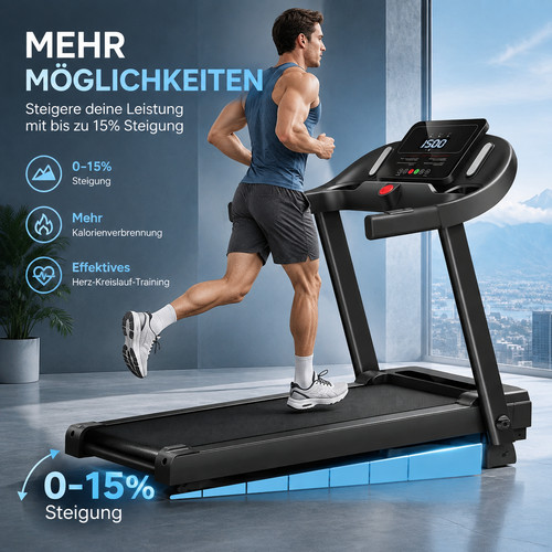 Laufband für zuhause mit - , 12