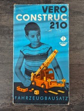 DDR Vero Construc 210 Fahrzeugbausatz LKW Baukasten Holzspielzeug OVP komplett