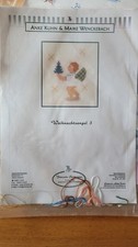 Kreuzstich Vorlage Weihnachtsengel wie Wendt und Kühn mit Restgarn