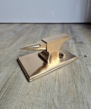 großer massiver alter Messing Amboss - Juwelier Goldschmied Silberschmied - TOP