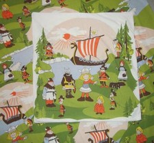 Wickie Kinder Bettwäsche Bezug Bedding Duvet Fabric Figur 70s Housse Viking