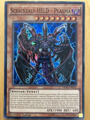 Yugioh schicksalsheld plasma - yugioh,