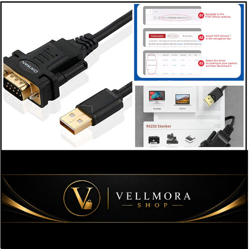 Usb auf rs232 - db9, ftdi