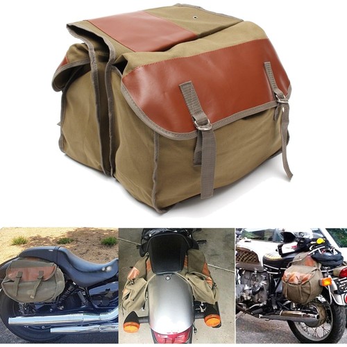 Motorrad canvas satteltaschen - motorrad,