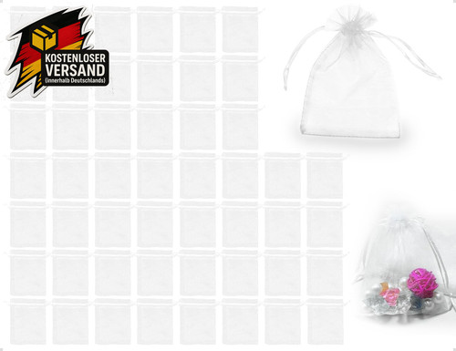 Organzabeutel 8x10cm set - set, 50