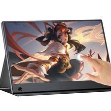  UPERFECT Touchscreen Tragbarer Monitore 14 Zoll HDR 1080P IPS Touch Bildschirm