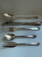 Silberbesteck Solingen-versilbert 100 gepunzt-12 Personen & mehr # AUSGEFALLEN