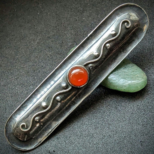 Jugendstil art deco brosche - art,