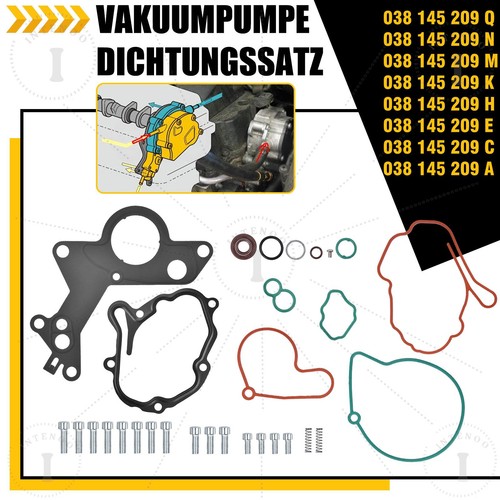 Dichtsatz unterdruckpumpe - dichtsatz,