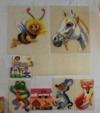 Ministeck Konvolut " Biene Maja" mind. 30 Jahre alt Mosaik