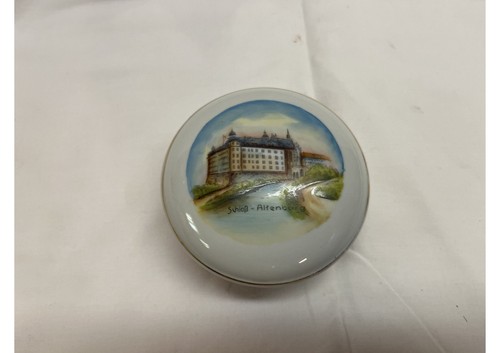 Edle vintage schale schloß - edle, vintage-schale