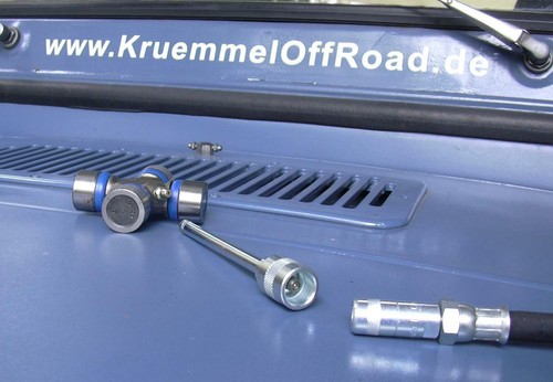 Schmaler aufsatz fettpresse - schmaler,