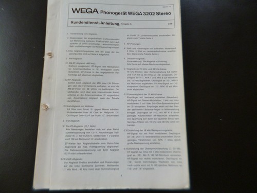 Original service manual - service,