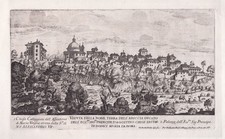 Ariccia Roma Rome Rom Lazio Italia Italy Falda engraving Kupferstich 1665