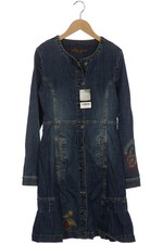 Deerberg Mantel Damen Jacke Parka Gr. S Baumwolle Marineblau #7zsiajy