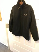 Jack Wolfskin Woman M Fleecejacke blau abnehmbare Ärmel Weste -Ärmel gefüttert