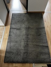 Teppich IKEA ADUM 133x195cm Grau Wohnzimmer / Schlafzimmer
