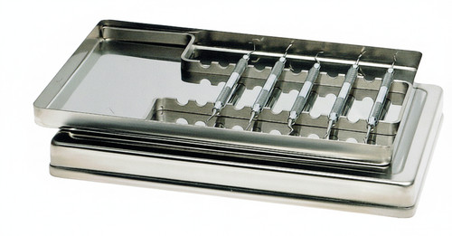 Edelstahltrays für - 10,