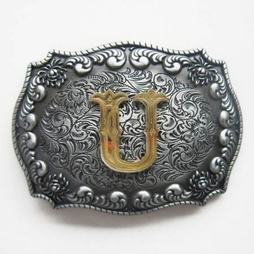 Western buckle buchstabe - 3d-,