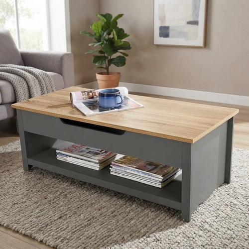 Robuster anhebbarer couchtisch - robuster,