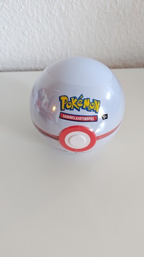 Pokeball tin weiß - tin,