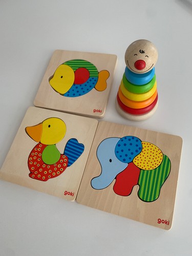 Holz-Lernspielzeug-Set