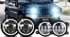 4pcs led headlight - &, 4''