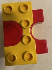 Lego® Duplo Abschuss Rampe gelb rot Starter Katapult Rennwagen Auto