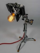 Kameralampe Vintage Retro Unikat Upcycling Fotolampe
