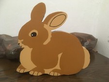 Osterdekoration, Ostern - Osterhase / Styropor Figur - Hase / Styroporhase