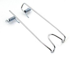 Kreidler Flory MF MP Chrom Gepäckträger mit Federn