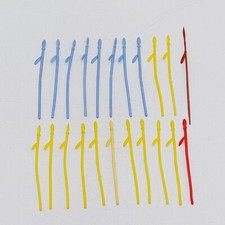 Timpo Toys 22 Indianer Speere