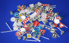 Fallerbahn 1-Spur Rennbahn Bahn Konvolut Verkehrsschilder !!!