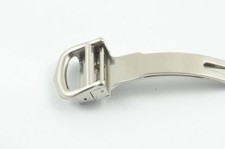 CARTIER LEDER ARMBAND FALTSCHLIESSE 18MM STAHL DEPLOYMENT CLASP