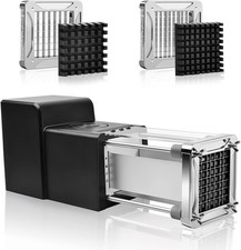 Sopito Elektrischer Pommes Schneider Edelstahl mit 9mm & 12mm Klinge