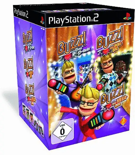 Buzz triple pack inkl 4 - buzz!,