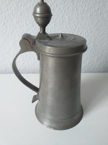 Zinn bierkrug jahrhundert - zinn,