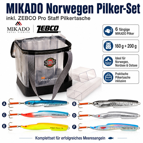 Mikado norwegen pilker set mit - mikado,