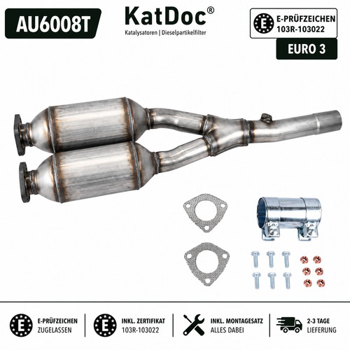 Katalysator audi s3 - katalysator,
