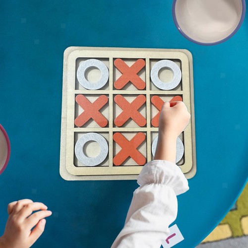 Tic tac toe brettspiel - toe,