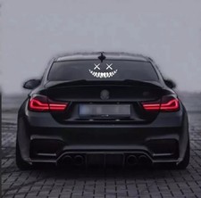 Dämon lächelndes Gesicht Heckscheibe Auto Aufkleber Dekor Sticker Tuning #61