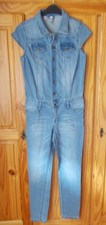 Jeans Overall, Gr. 36, hellblau, neu von Rainbow, blau