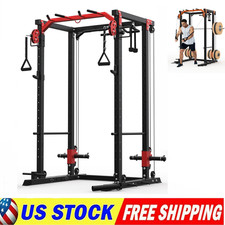 🔝Power Cage Power Rack W/