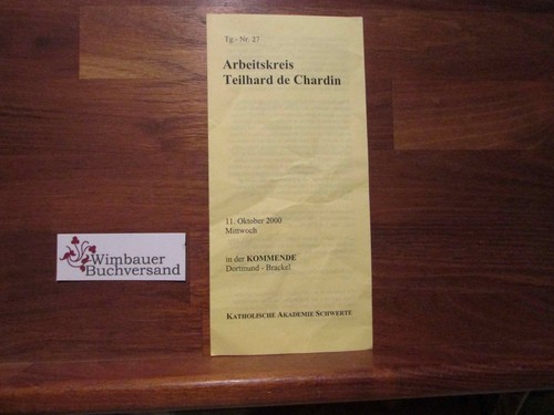 Flyer arbeitskreis teilhard - flyer,