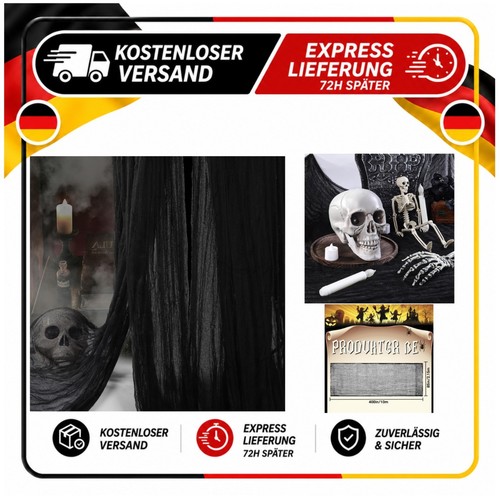 Halloween deko stoff x - stoff, 10