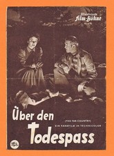 IFB 2635 - Filmprogramm:  JAMES STEWART, Roman  - ÜBER DEN TODESPASS -  Western